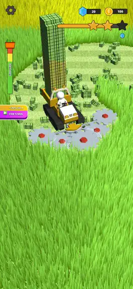 Game screenshot Stone Grass: Lawn Mower Game mod apk