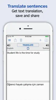 turkish dictionary + iphone screenshot 3