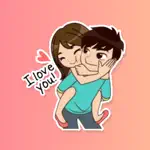 Love Couple-Download WASticker App Contact