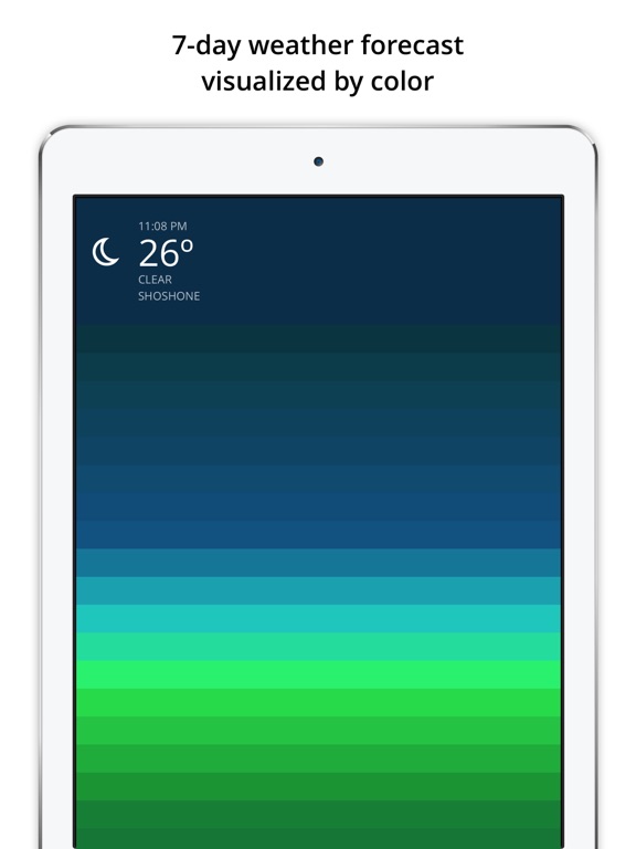 Screenshot #1 for Blue - weather forecast