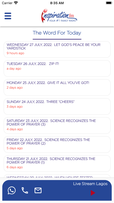Inspiration FM Screenshot