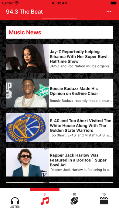 94.3 The Beat Screenshot