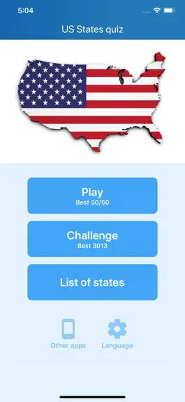 Game screenshot 50 US states - Quiz hack