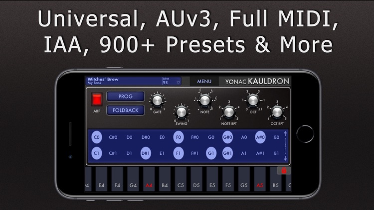 Kauldron Synthesizer screenshot-4