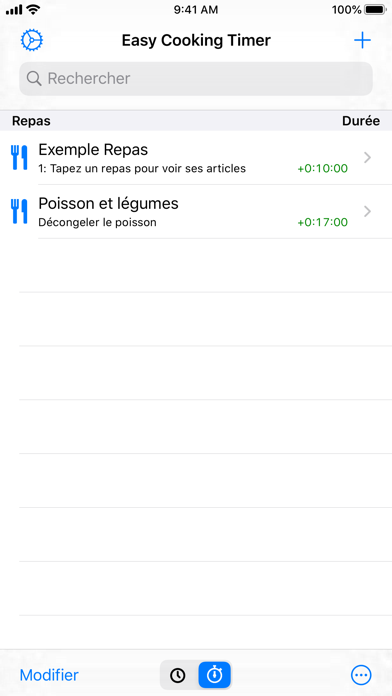 Screenshot #2 pour Easy Cooking Timer