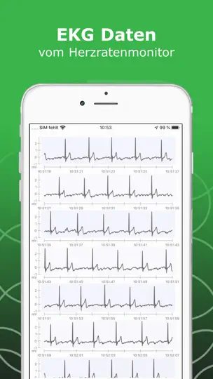Screenshot von HeartBreath HRV auf dem iPhone 6