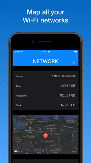Screenshot von WifiMan From DataMan auf dem iPhone 4
