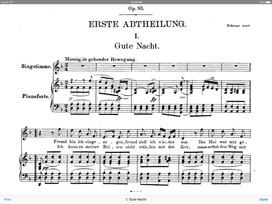 Screenshot #6 pour Schubert Winterreise