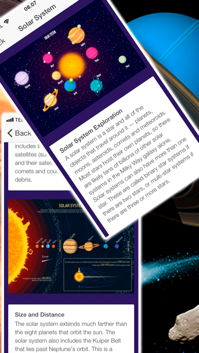 Screenshot #2 pour Solar System App
