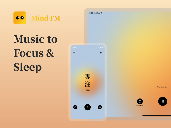 Mind FM · BGM to Focus and Sleep