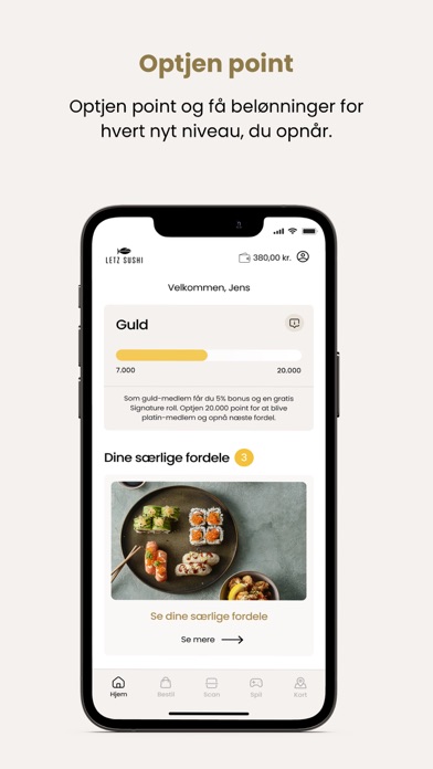 Letz Sushi app Screenshot