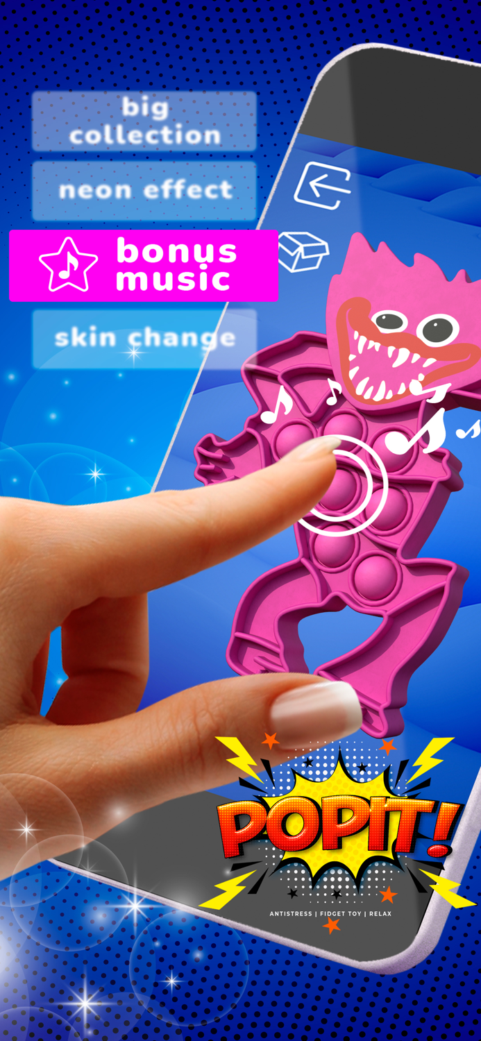 Pop it antistress fidget toy