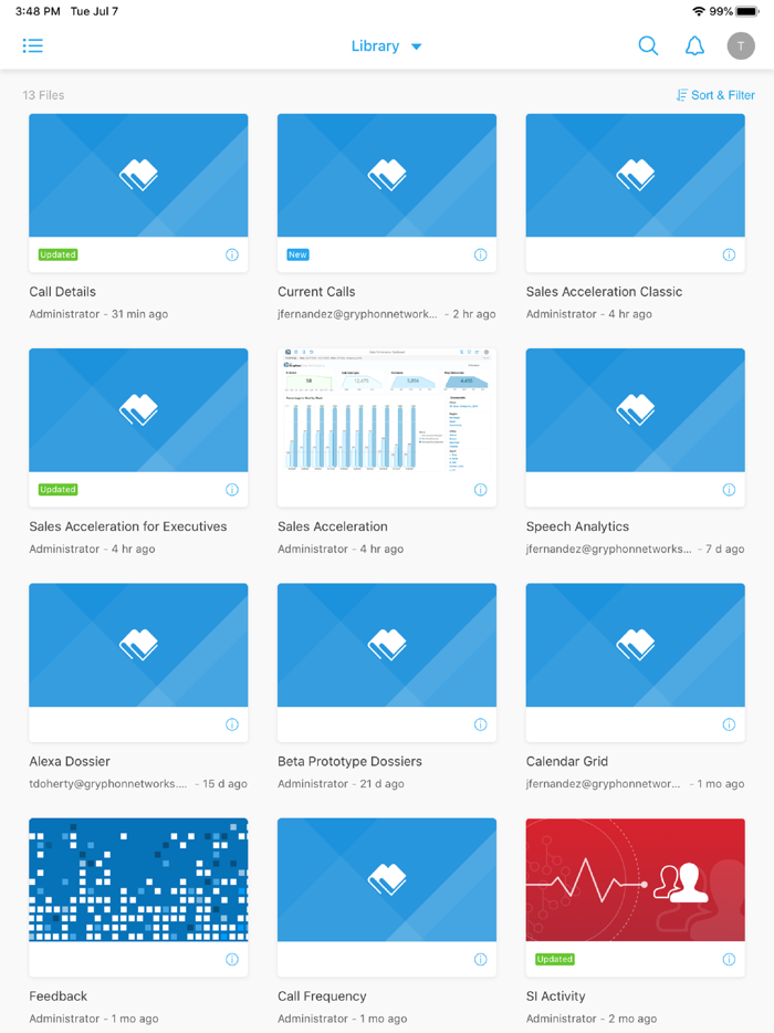 Gryphon Post-Call Dashboards