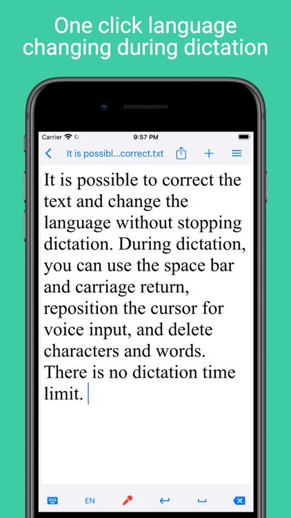 Voice Notebook - audio to text