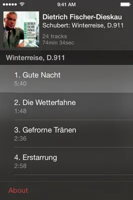 Game screenshot Schubert Winterreise hack