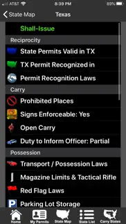 ccw – concealed carry 50 state iphone screenshot 2