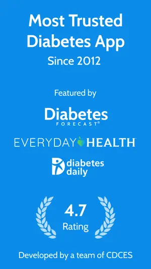 Diabetes Tracker by MyNetDiary screenshot 1