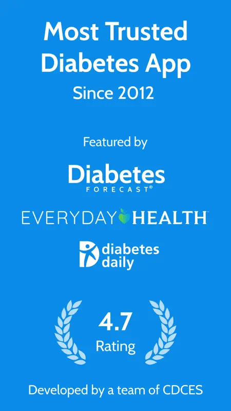 Diabetes Tracker by MyNetDiary screenshot 1 of 10