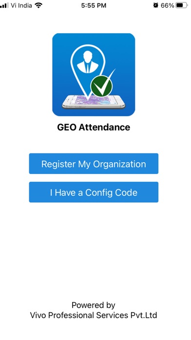 Geo - Attendance Screenshot