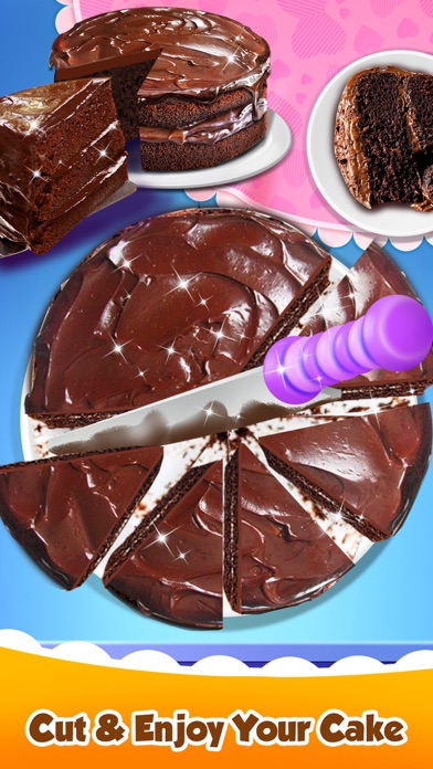 Chocolate Cake - Sweet Dessert Screenshot