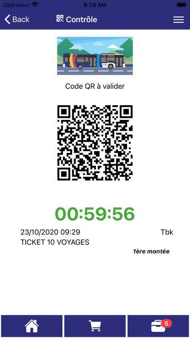 M-Ticket TLP Mobilités Screenshot