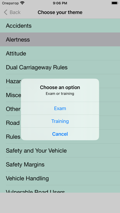 Driving License test UK Screenshot