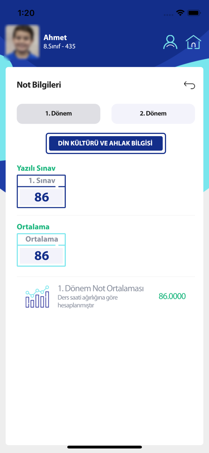 MEB E-OKUL VBS screenshot 3