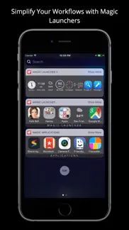 magic launcher with widgets iphone screenshot 4