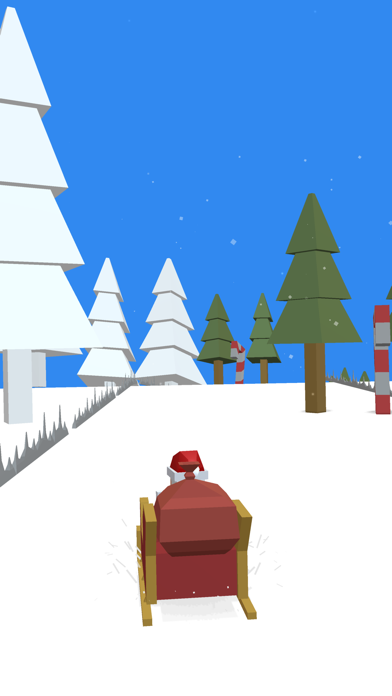 Xmas Santa Mad Sleigh Run Screenshot