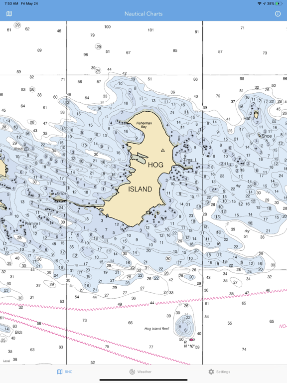 Nautical Charts & Mapsのおすすめ画像7