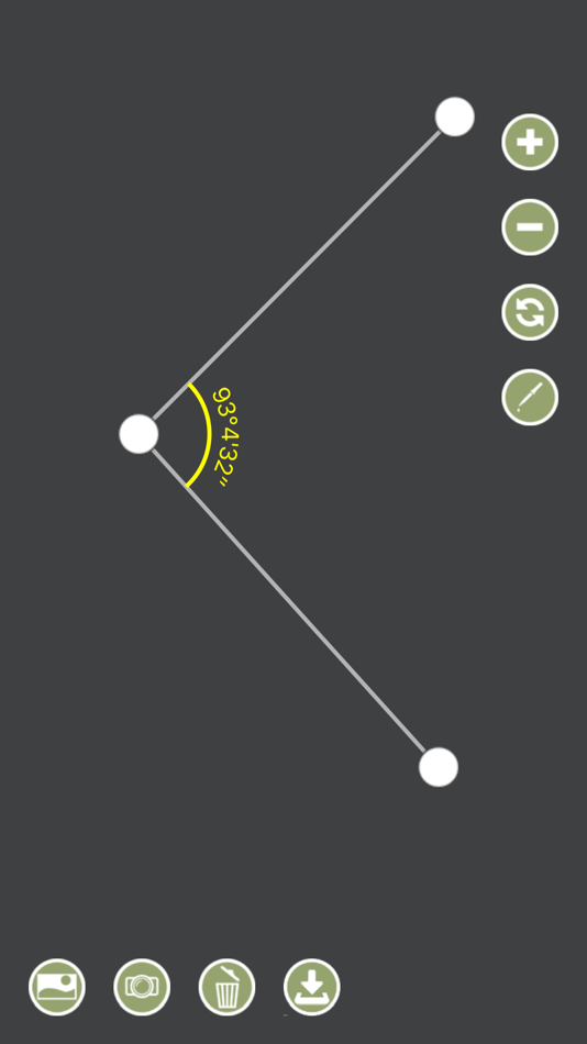 #1. Angle Meter 360 (iOS) 由: ALEXEY KOZLOV