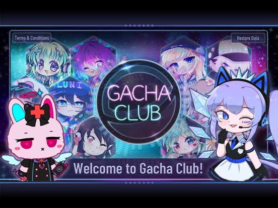 Gacha Club iPad app afbeelding 1