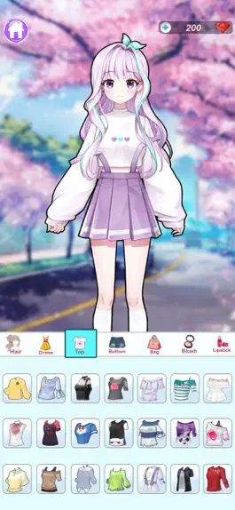 Game screenshot Anime Dress Up Games apk