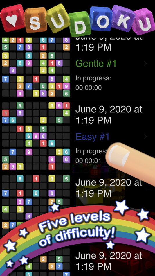 #2. •sudoku (iOS) 由: Sarah Pierce