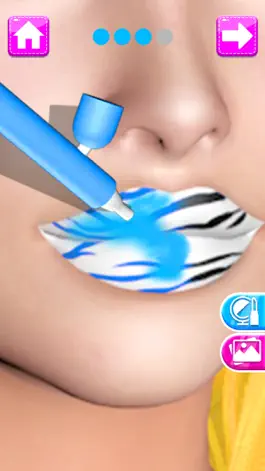 Game screenshot Lip Art 3D Beauty Makeup Games mod apk