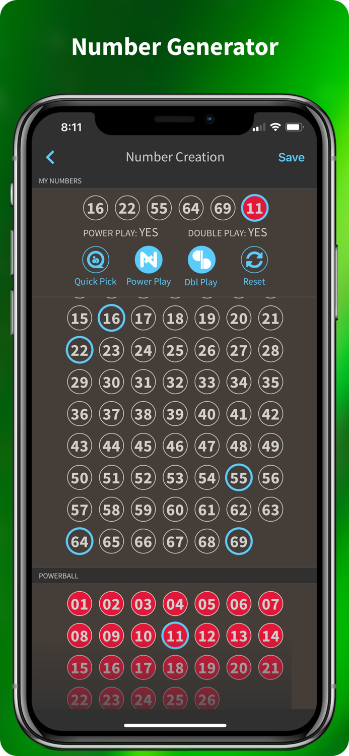 Powermega Lottery App