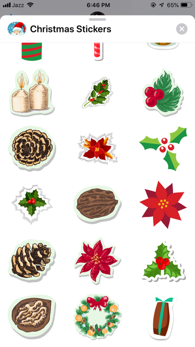 Christmas Holidays Stickers Screenshot