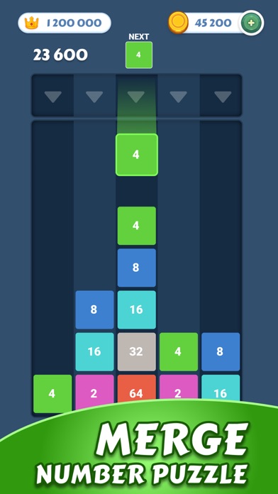 Join Numbers x2 Blocks Merge Screenshot