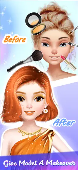 Game screenshot Fashion Dress Up & Makeup Game mod apk