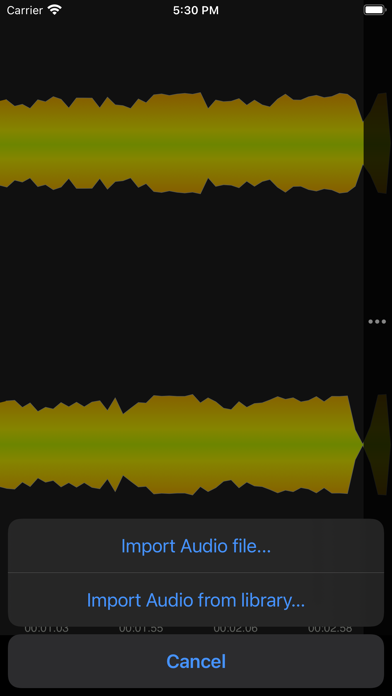 Wave Audio Editor screenshot 4