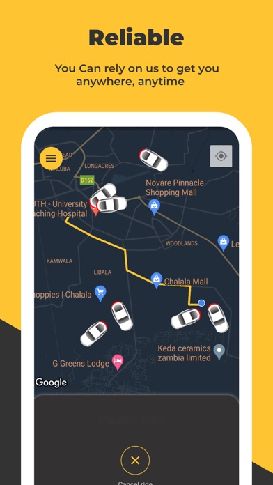 MyCab Zambia Screenshot