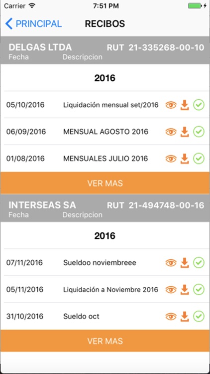 RecibosYa! screenshot-3