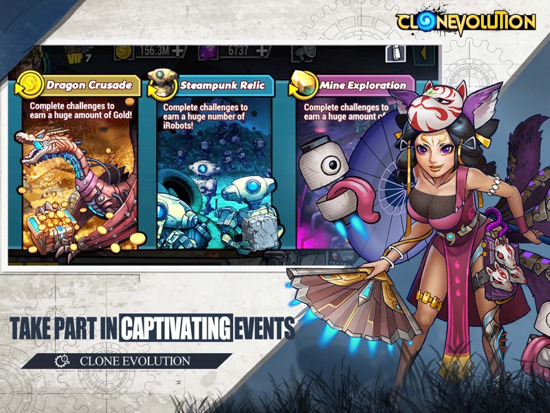 Clone Evolution: Cyber War screenshot 5