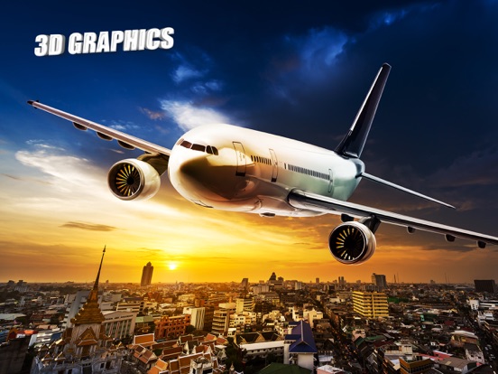 Flight Simulator - Airplane iPad app afbeelding 9