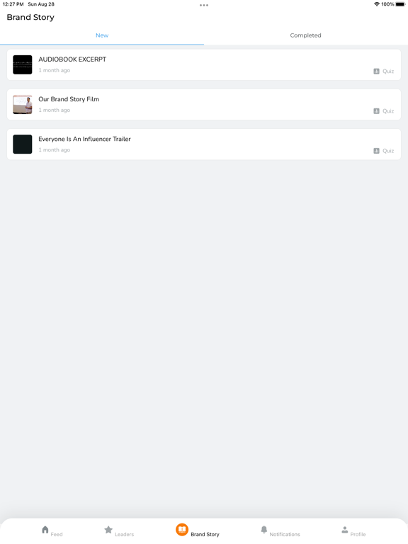 The All In App iPad screenshot 3 - Business app