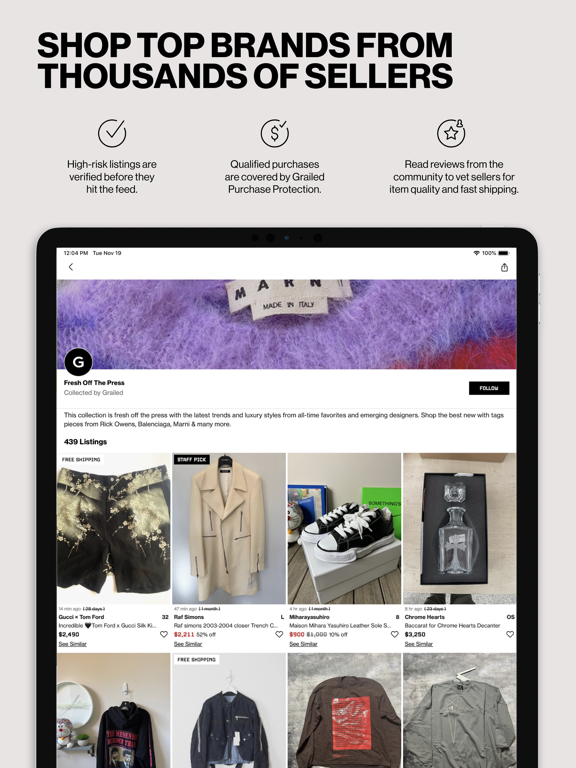 Screenshot #6 pour Grailed – Buy & Sell Fashion