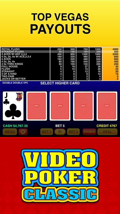 Video Poker Classic screenshot 5