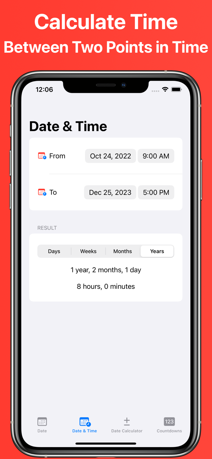 Days - Countdown Widget