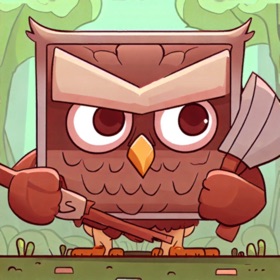 螢幕擷取畫面 (7) Lumber Owls : Idle Cute Forest