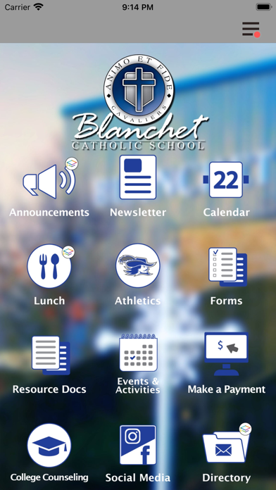 Blanchet Catholic School Screenshot
